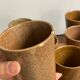 6 glasses digoin sandstone cups