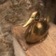 Duck trinket in brass