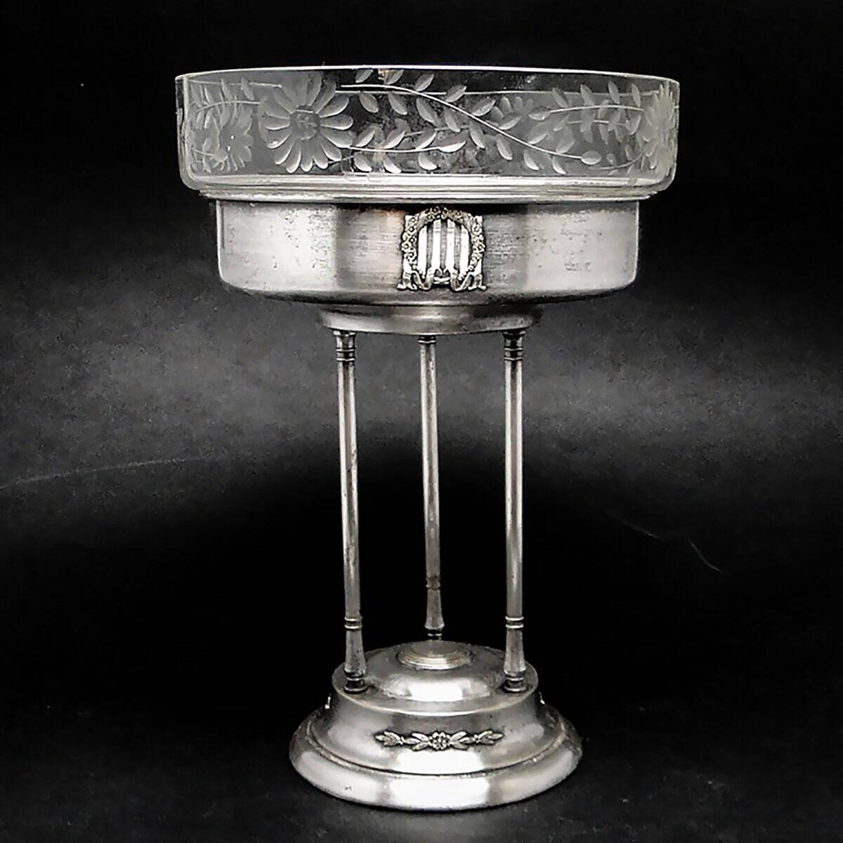 20th century column platter from Argentor, Austro-Hungary