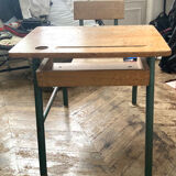 Table d’écolier années 50