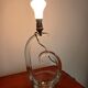 Antique lamp base in Schneider France crystal.