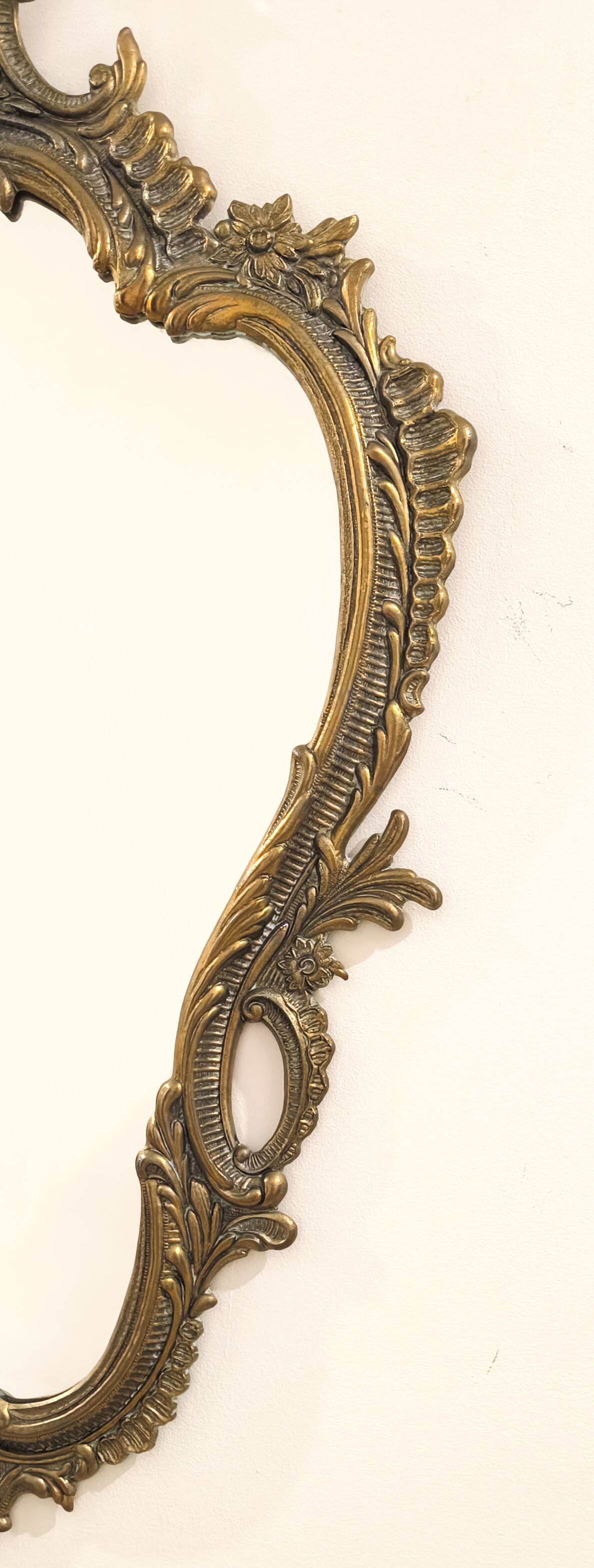 Bronze mirror 50 years old Louis XV Style