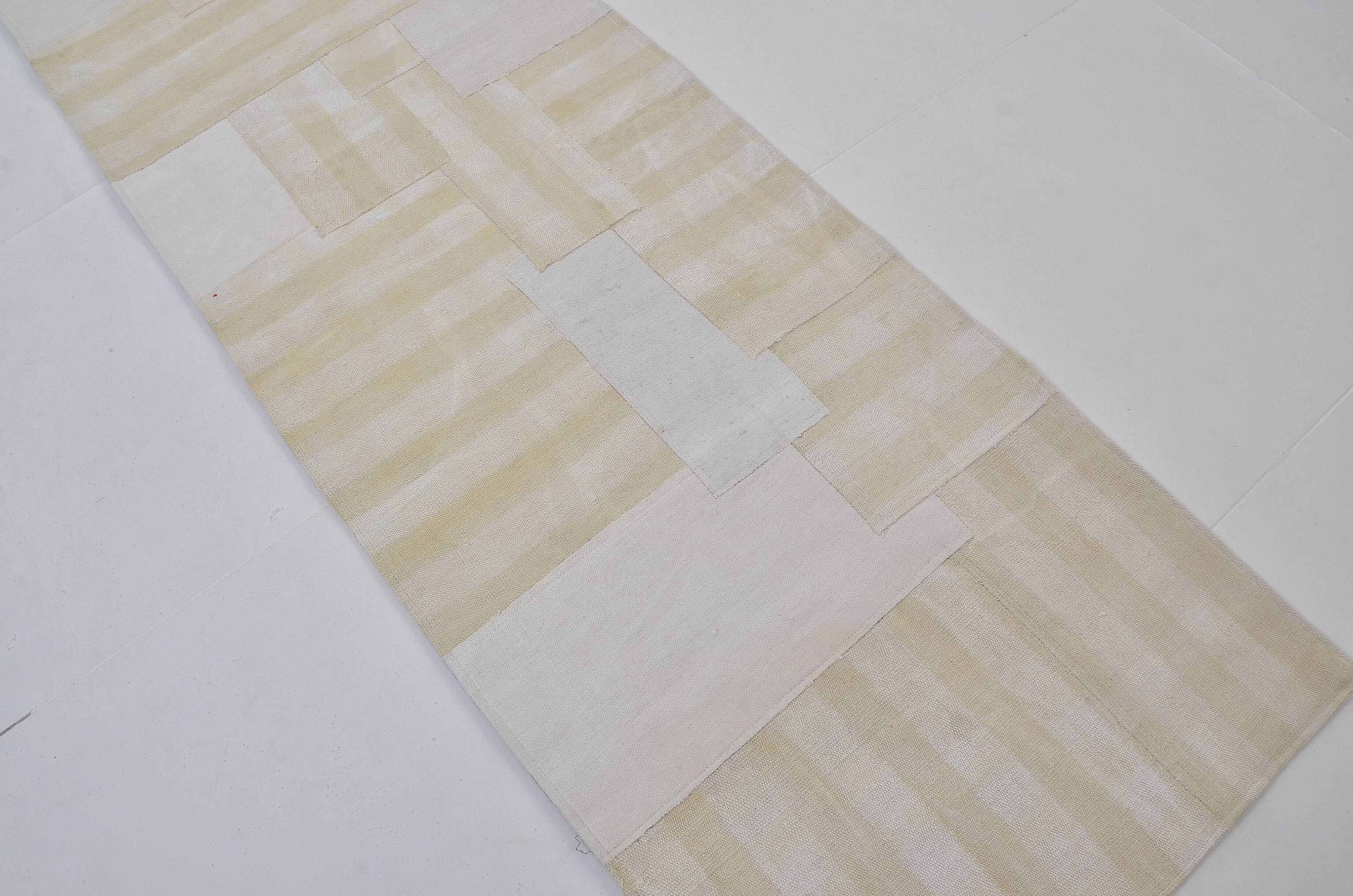 Oushak Neutral Vintage Kilim Runner sku 3849