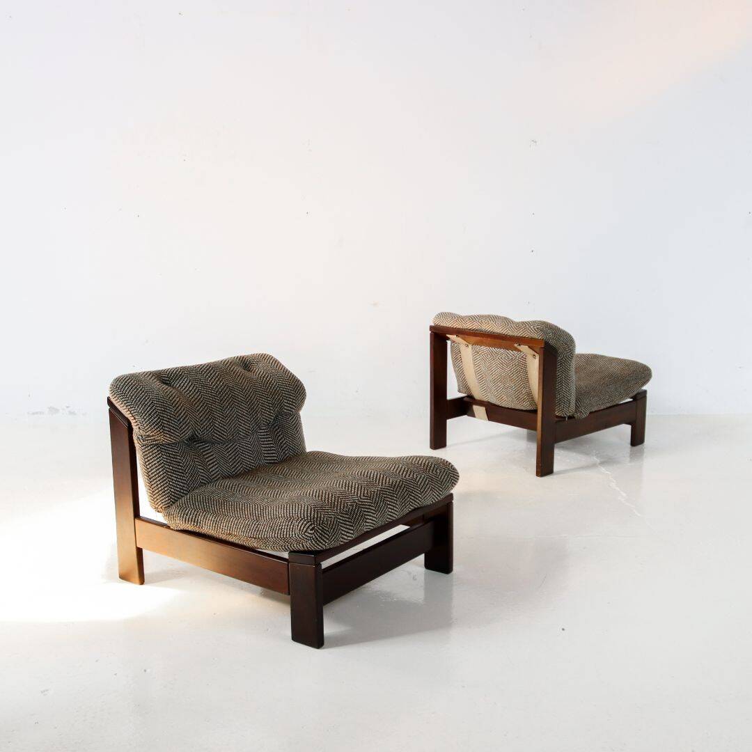 Set of Two Brazilian Armchairs by Móveis Cimo 1970s