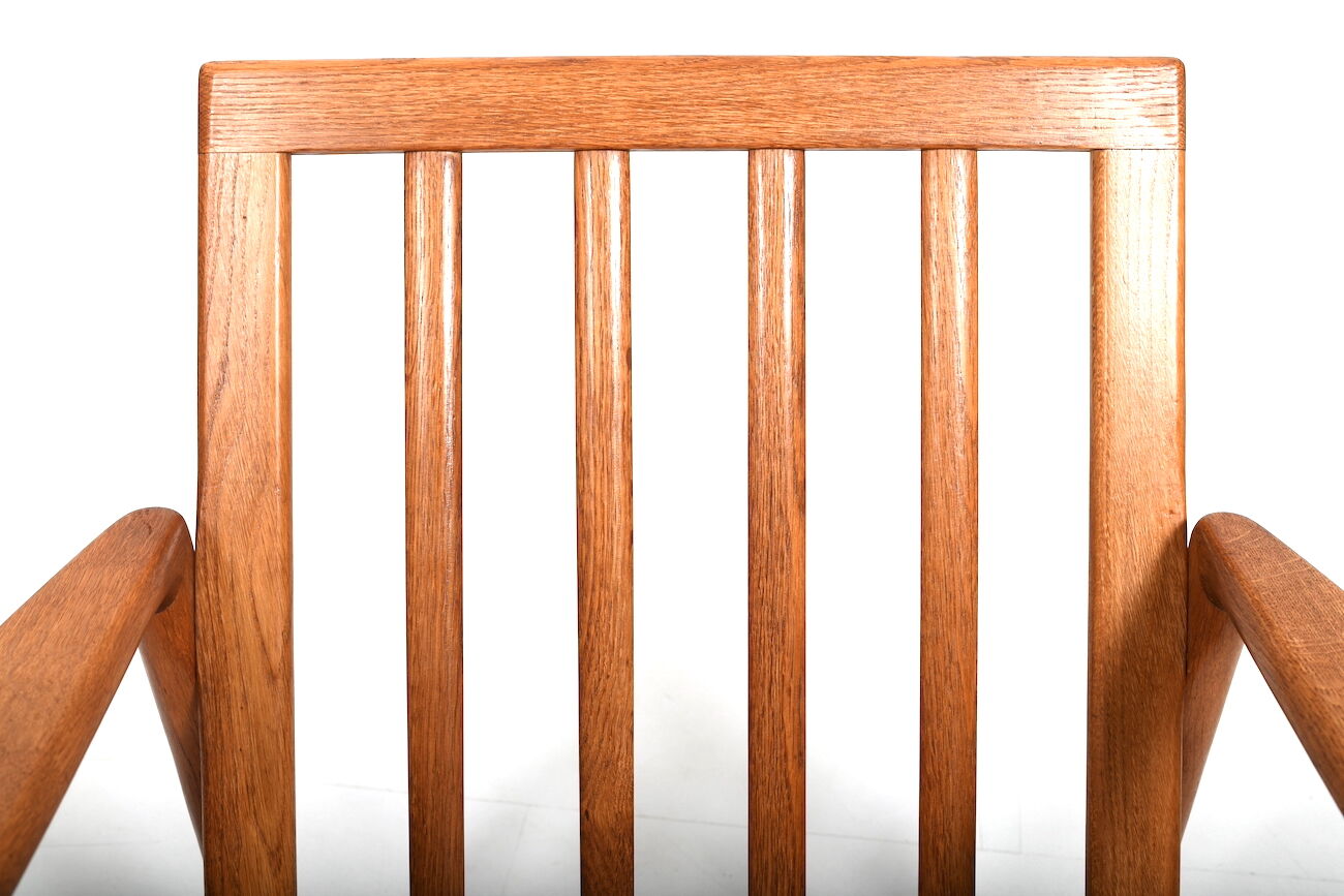 Mid century ikea easychair in solid oak from 1954