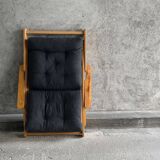 Scandinavian reclining and foldable chair by Gillis Lundgren, 1970s