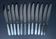12 stainless steel knives
