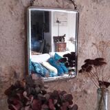 Beveled mirror 28x21cm