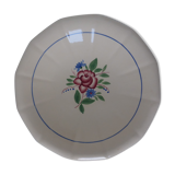 Digoin Sarreguemines dish with round cap