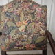 Armchair Louis XIII tapestry small point