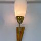 Mid Century Brass and Glass Wall Light/lamp by Kamenicky Senov - around 1970s