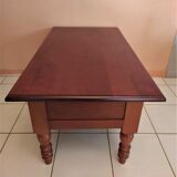 Solid cherry coffee table