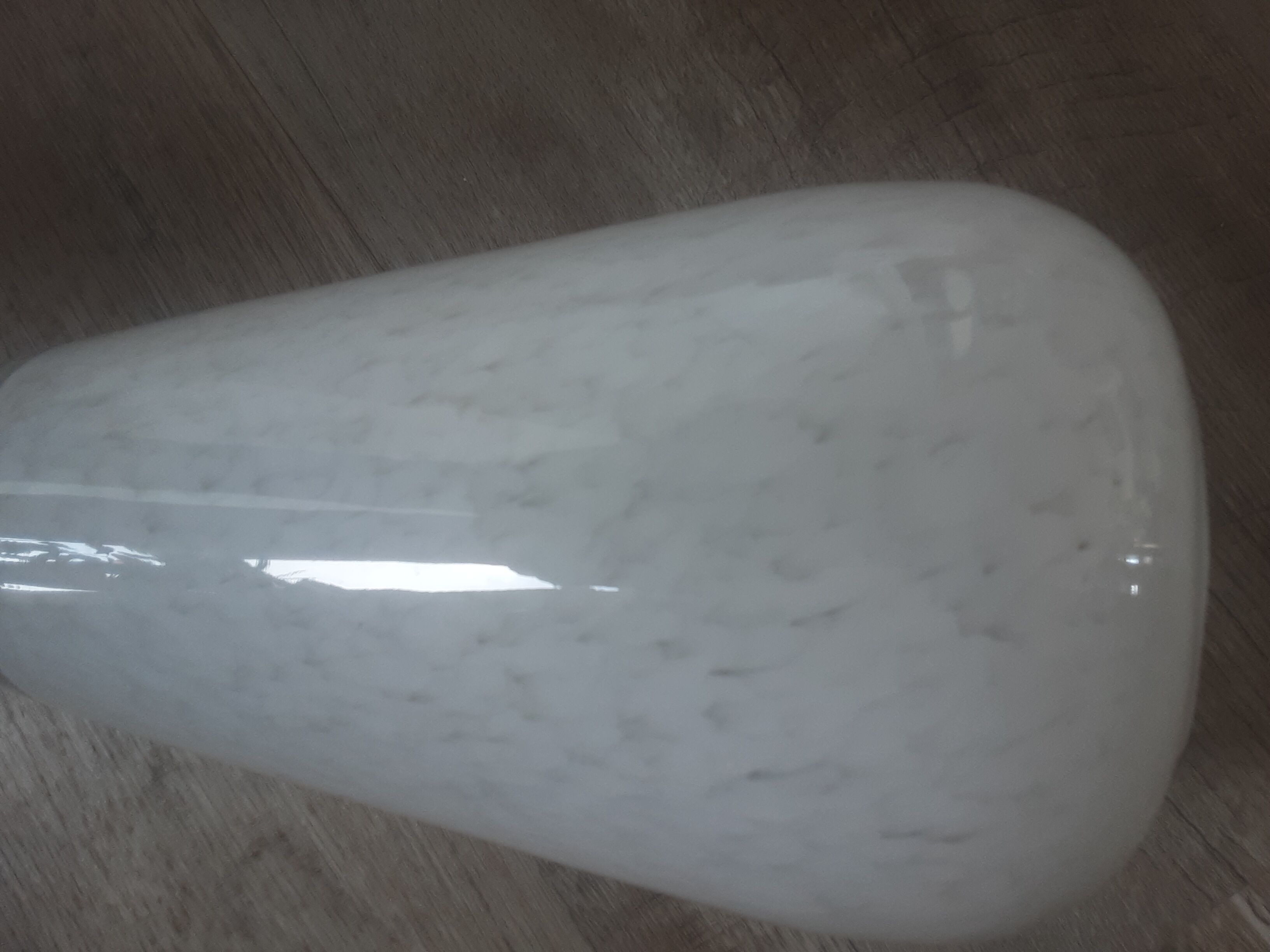 White Murano vase - year 80