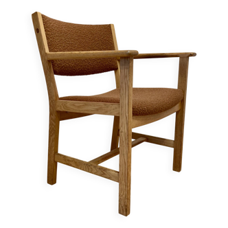 Scandinavian design armchair with "hans wegner" stamp 1960.