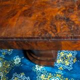 Art deco period table in walnut bramble