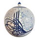 Hand painted ceramic vase Kutahya Türkiye