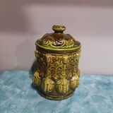 Tobacco jar in slip