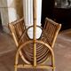 Rattan magazine rack