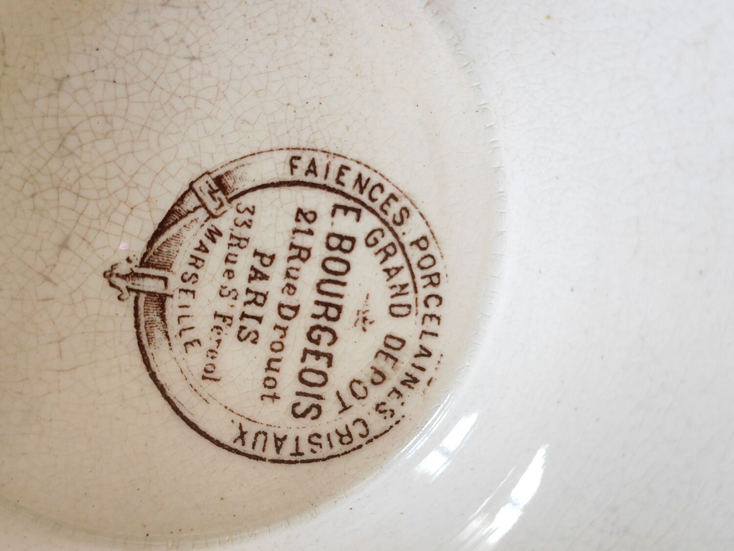 E. Bourgeois dish