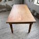 Table de ferme en merisier