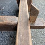 Solid wood dining table
