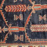 Handmade ancient Persian carpet 158x230cm