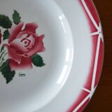 Semi-hollow dish Sarreguemines and Digoin, Cibon collection