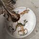 Lustrous bronze, copper and gien-style earthenware.