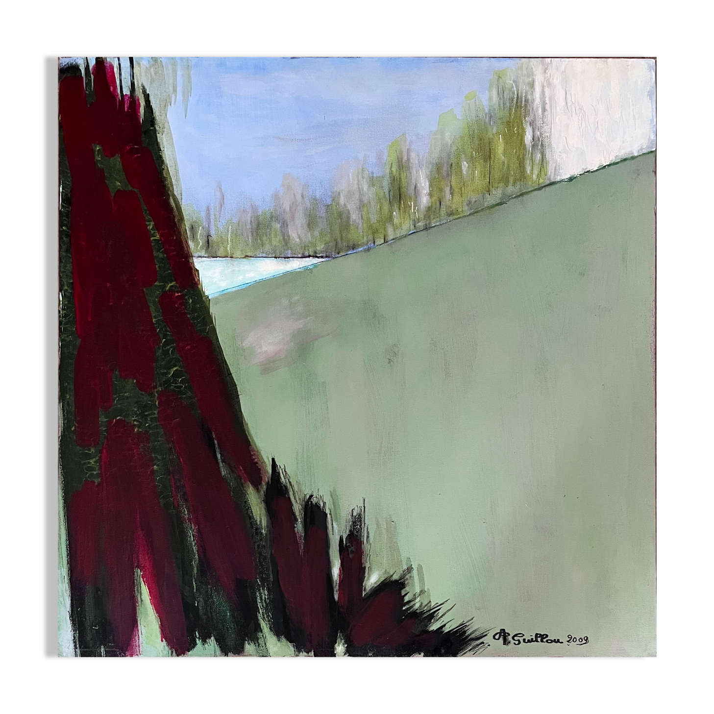 "Le lac" par André Guillou