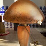 Mushroom lamp glass paste