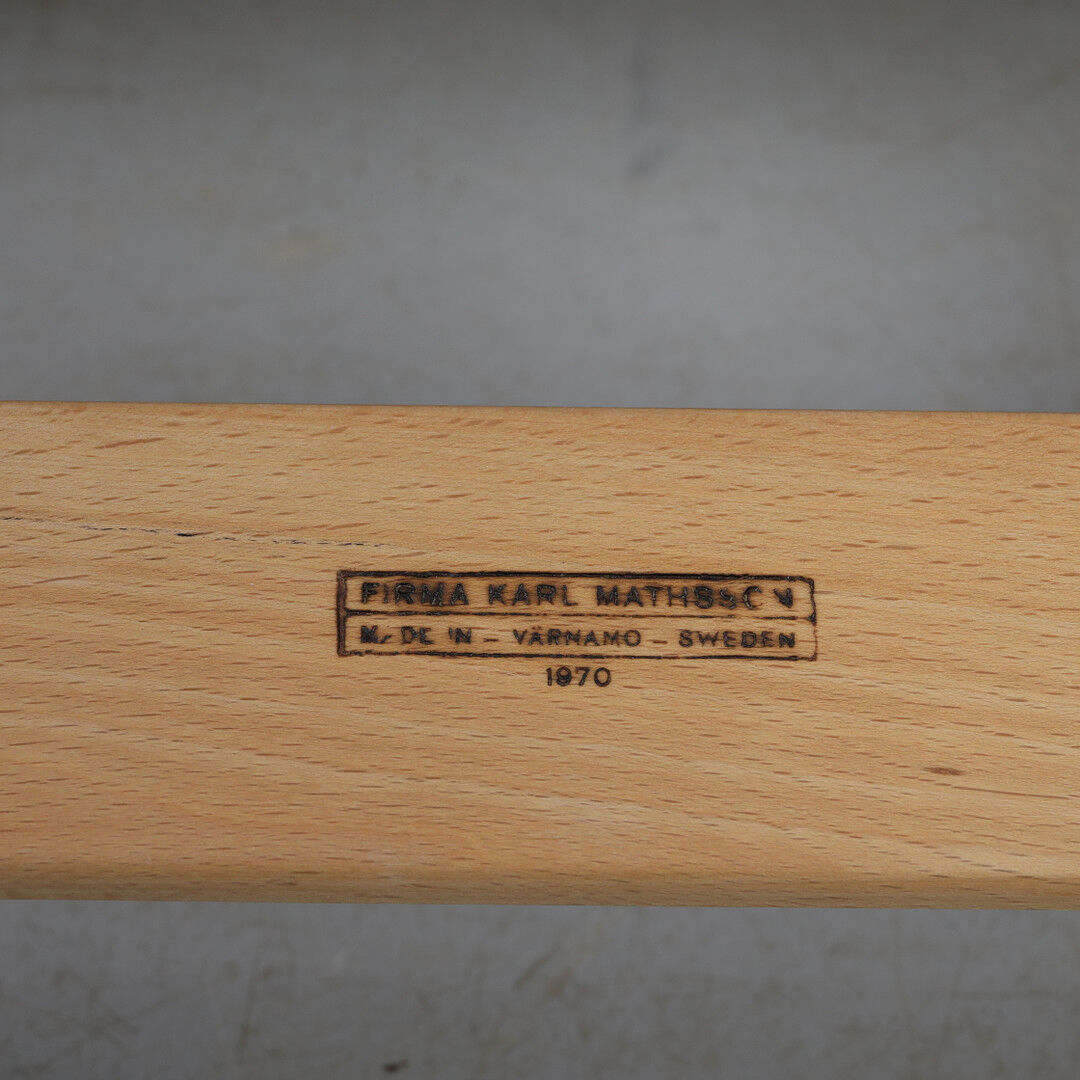 Armchair by Bruno Mathsson model EVA company Karl Mathsson