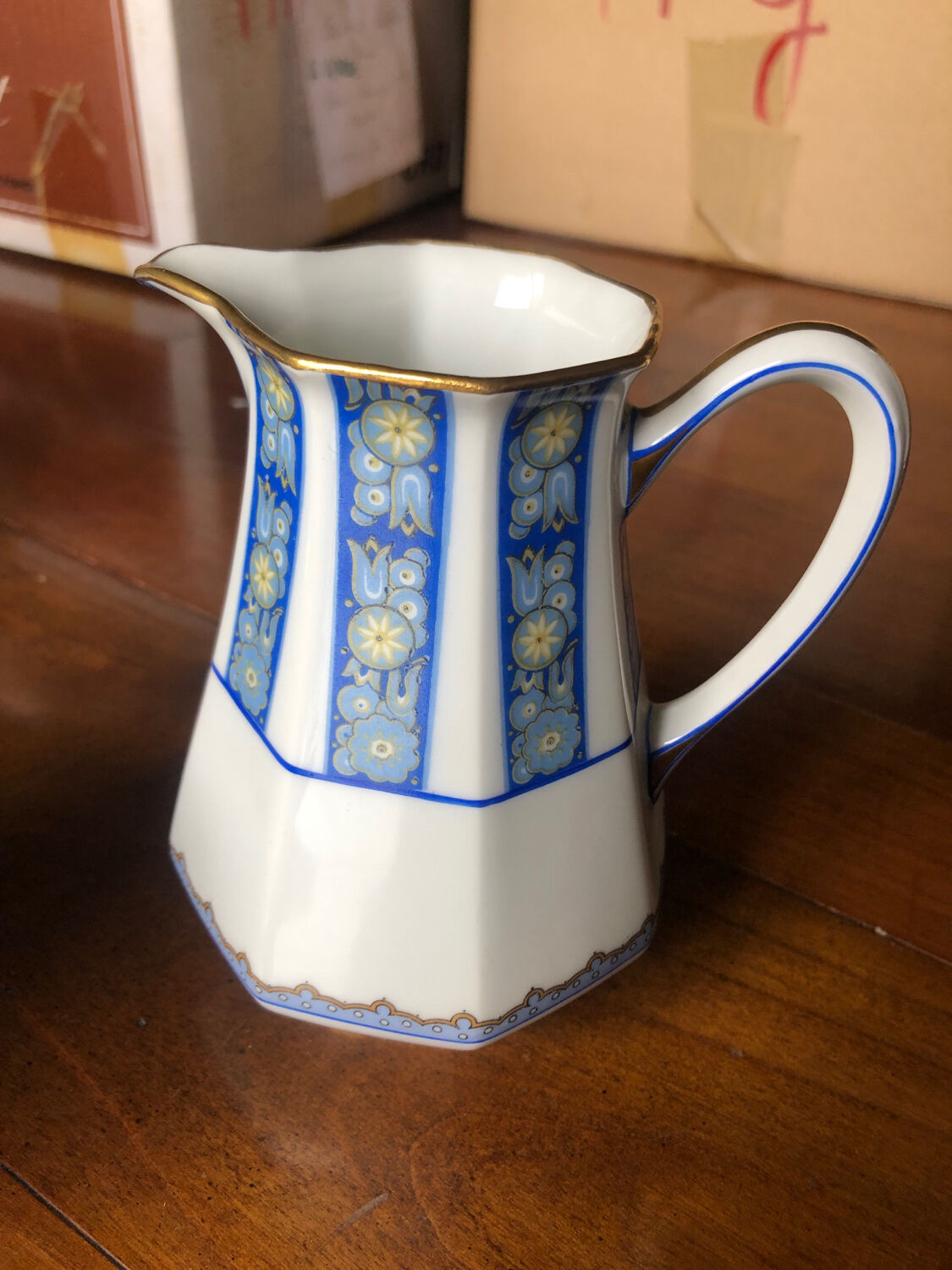 Tea set coffee Limoges porcelain 1910s