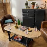 Table basse avec allonges