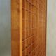 Wooden room divider with lattice design, 1960s