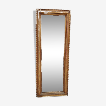 Miroir ancien à restaurer 154x59cm