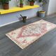 Farmhouse decor muted rug 104x50cm