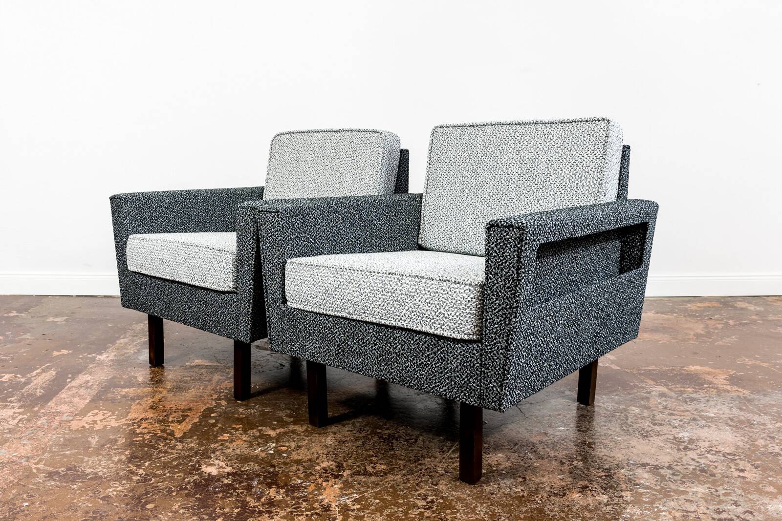 Pair Of Restored Mid Century Armchairs, 1970’s