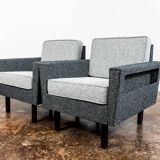 Pair Of Restored Mid Century Armchairs, 1970’s