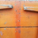 Folding brewery table