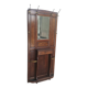 Art Deco coat rack in oak