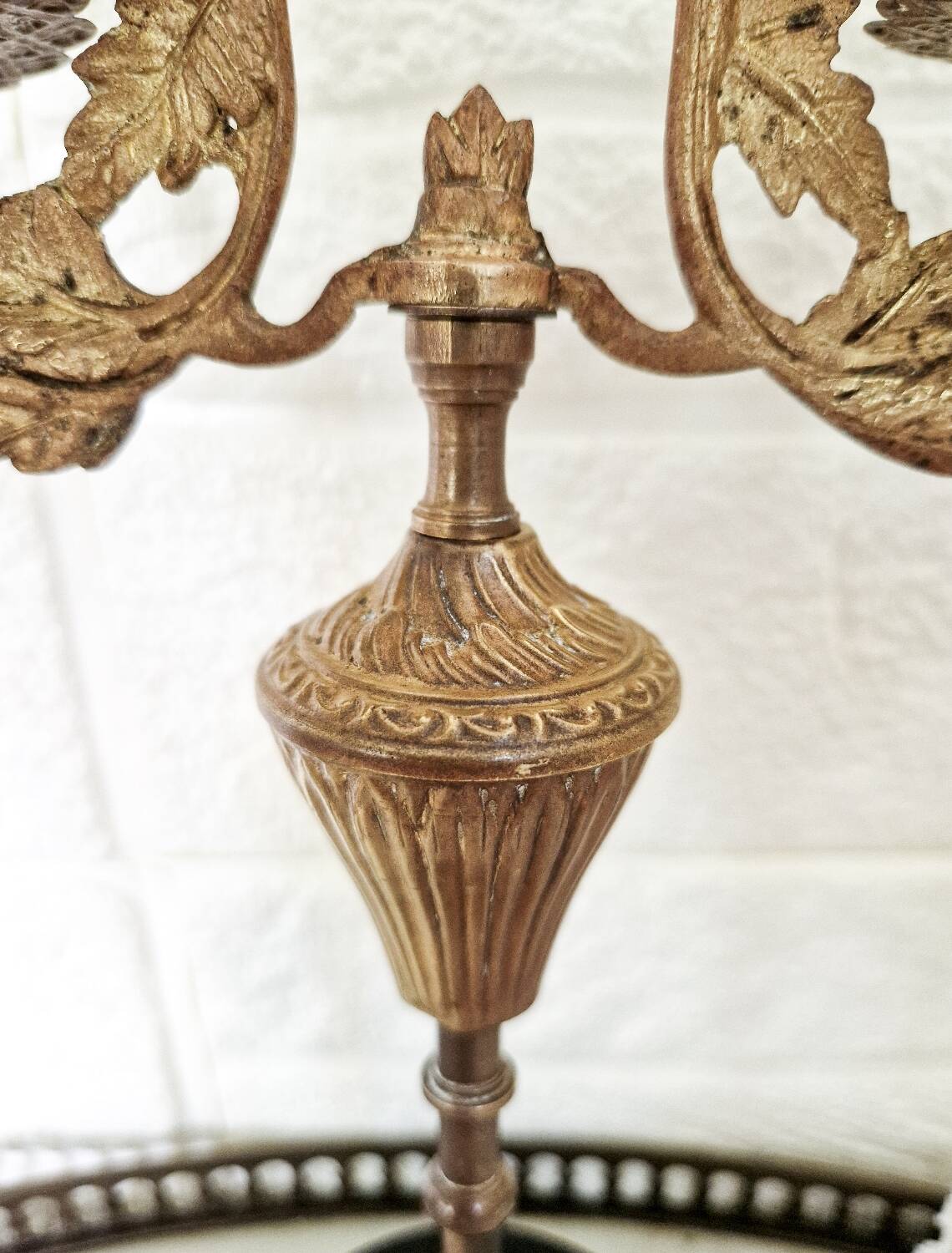 Pair of old XlX th century Napoleon III style candlesticks