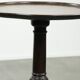 Charming antique English round side/wine table from the 19th century