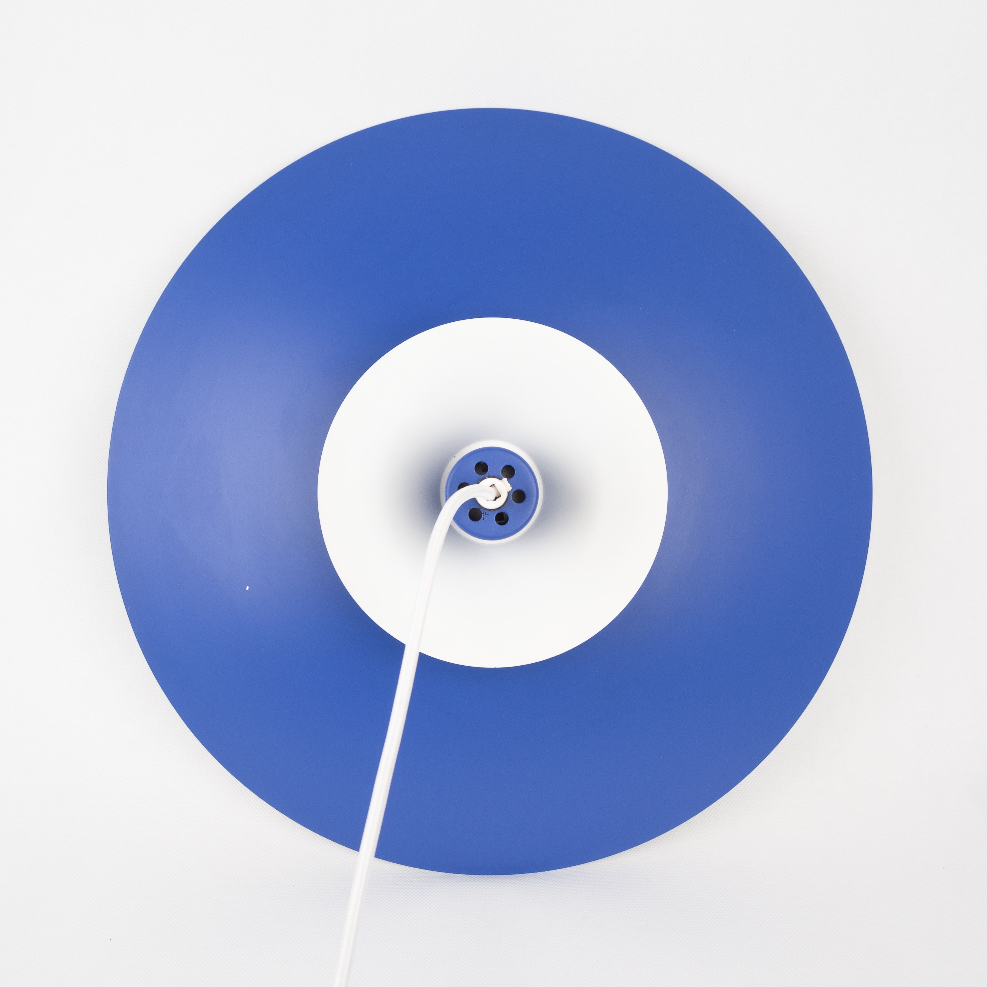 Danish vintage pendant lamp Donau by Kurt Wiborg, Jeka, 1980s