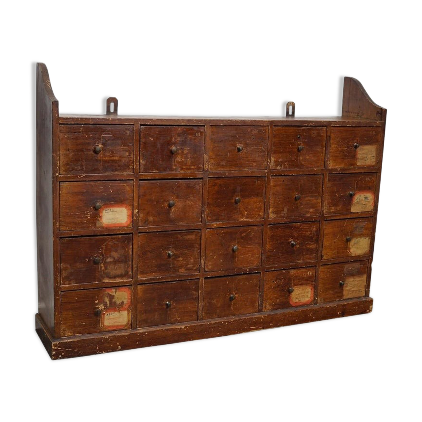 Apothecary furniture in Dutch pine 1920s