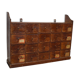 Apothecary furniture in Dutch pine 1920s