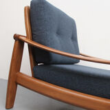 Armchair in darkblue 1960