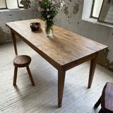 Farm table pine and walnut 2m