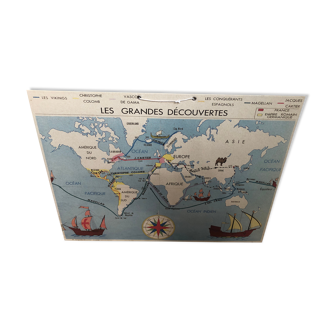 Educational discovery board vintage family counter collection