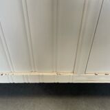 White wooden sideboard