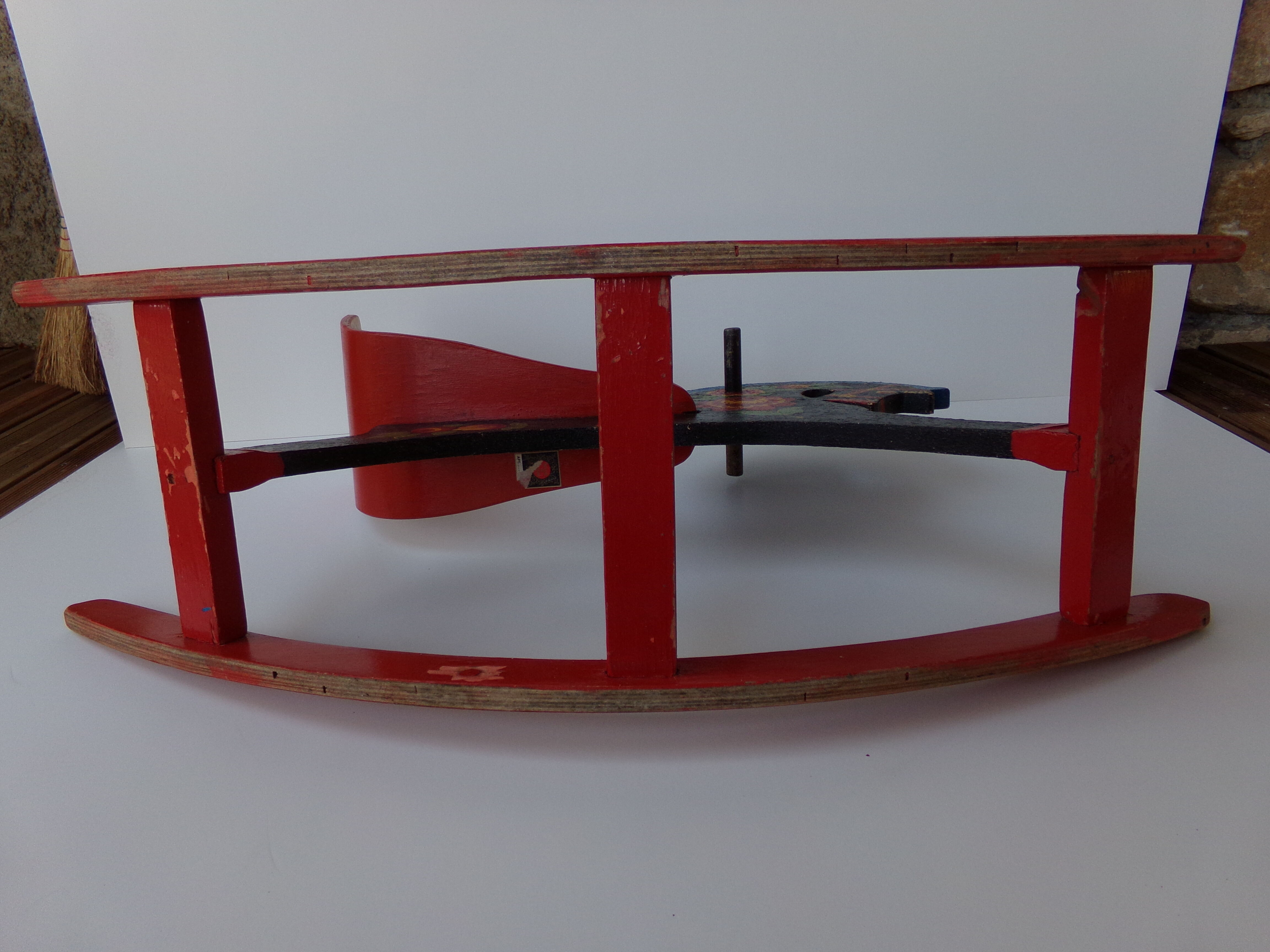 Horse rocking Russian